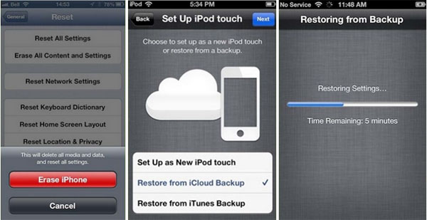 recover ipad data from whole icloud backup
