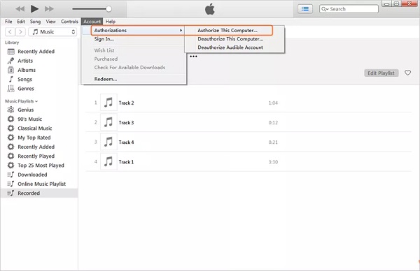 transfer iphone music to pc with itunes