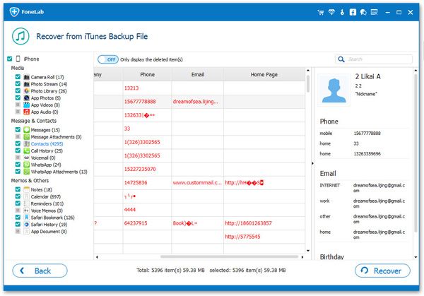 extract iphone backup to ipad