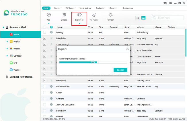 sync ipod music to computer