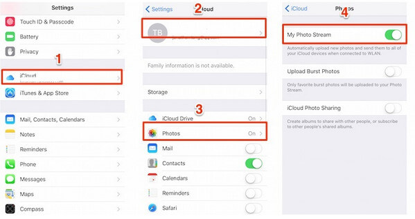 enable icloud photos