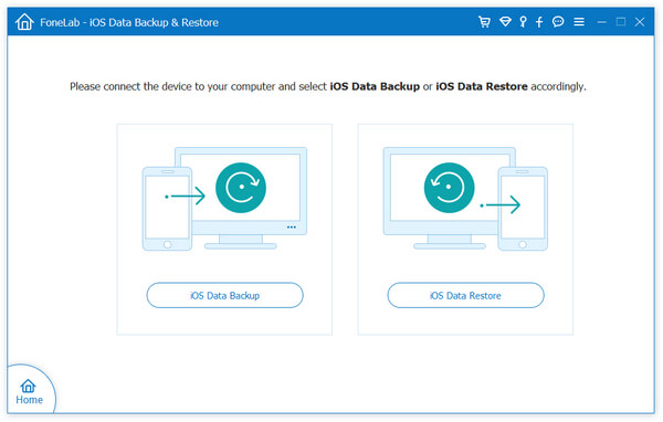 select ios backup mode