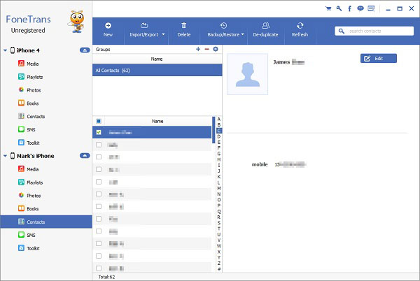 transfer contacts from computer to iphone 12